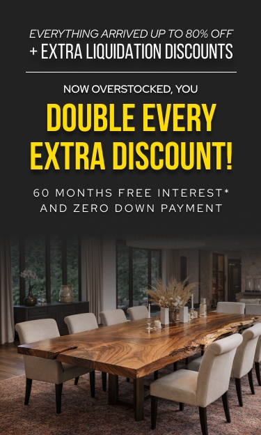 Dining room table with lighting