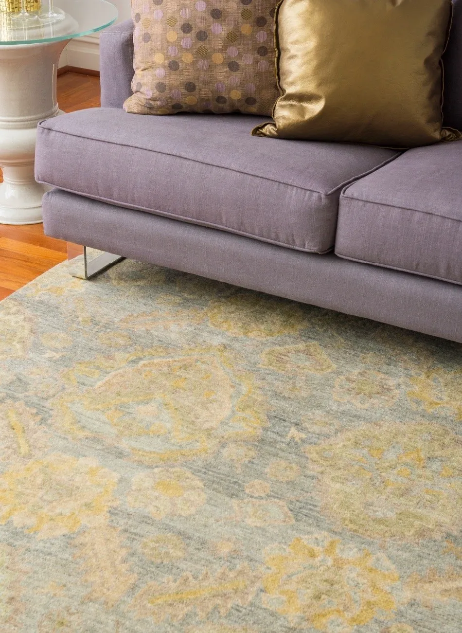 Tamarian Tibetan Rug Yellow